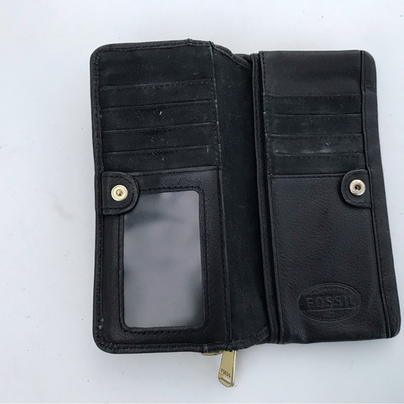 Retro Fossil fold over Wallet - Picture 2 of 8